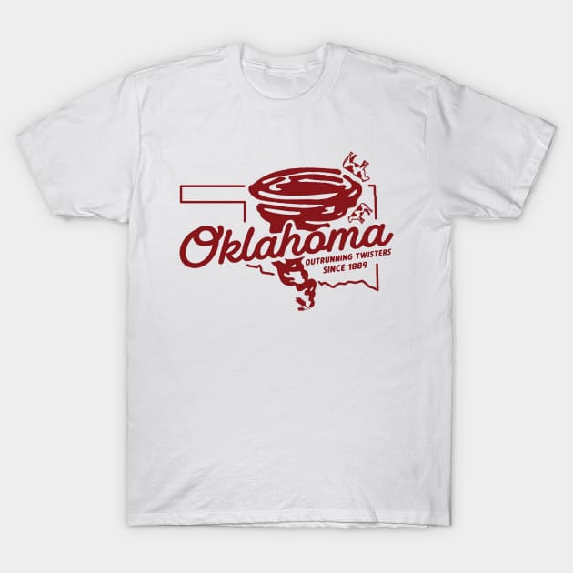 Fun Oklahoma Twister Tee T-Shirt by luckybengal